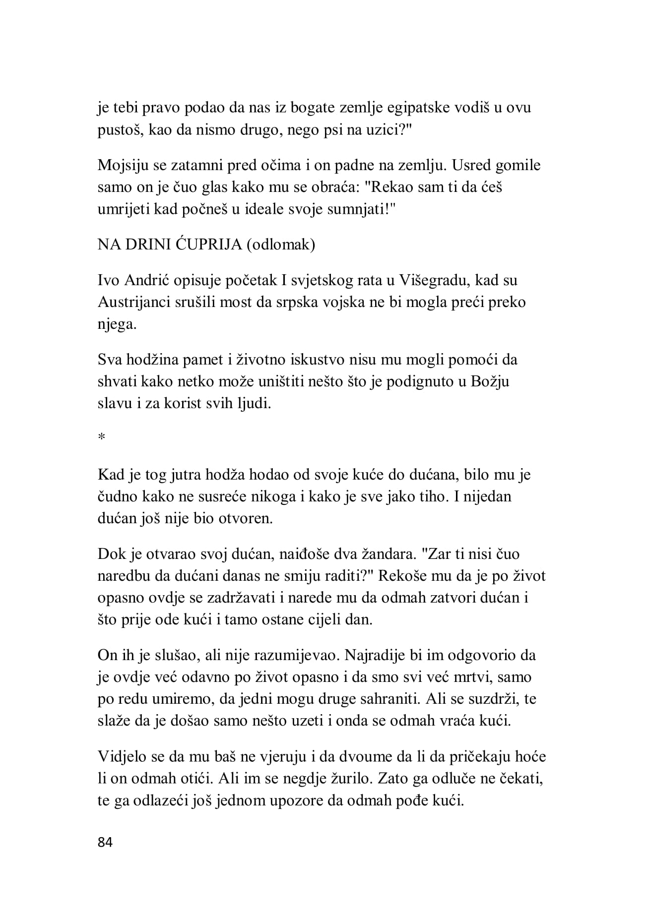 Price iz nasih krajeva - 84